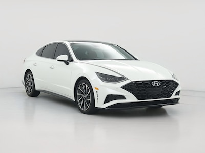 White 2022 Hyundai Sonata Limited
