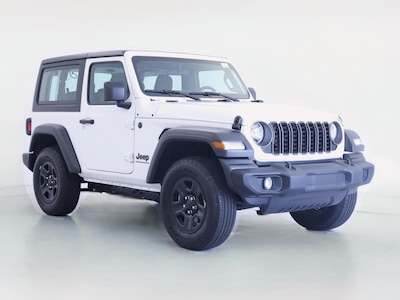 White 2025 Jeep Wrangler Sport
