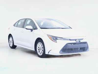 White 2022 Toyota Corolla LE