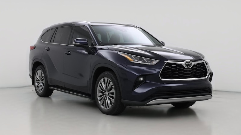 2021 Toyota Highlander Platinum Hero Image