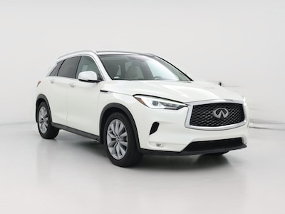 White 2019 Infiniti QX50 Luxe