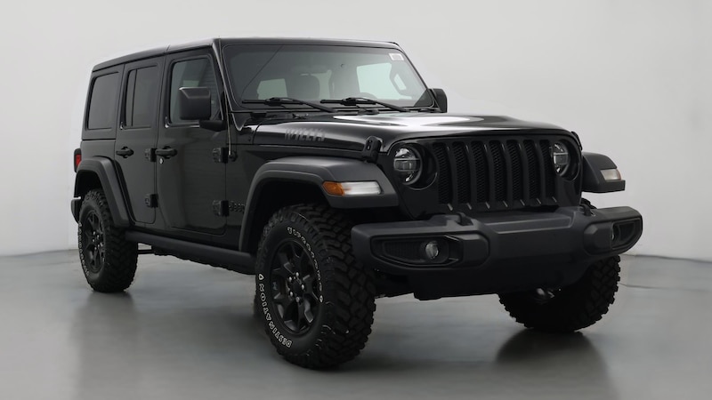 2021 Jeep Wrangler Unlimited Willys Hero Image