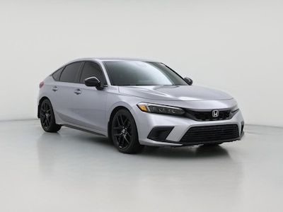 Silver 2022 Honda Civic Sport