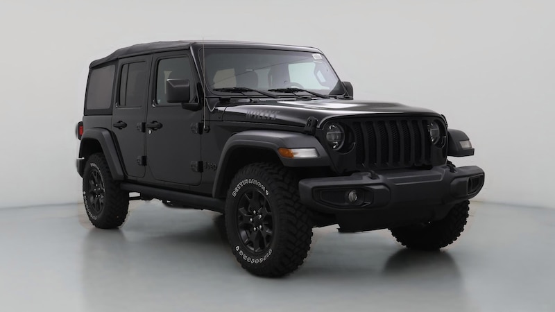 2021 Jeep Wrangler Unlimited Willys Hero Image