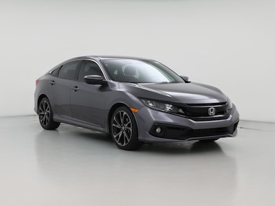 Gray 2021 Honda Civic Sport