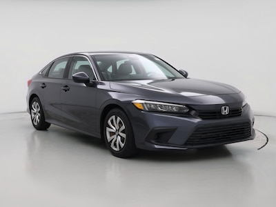 Gray 2023 Honda Civic LX
