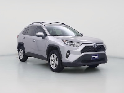 Silver 2021 Toyota RAV4 Hybrid XLE