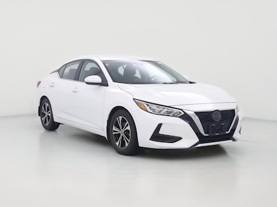 White 2022 Nissan Sentra SV
