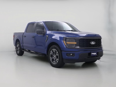 Blue 2024 Ford F150 STX