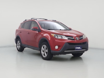 Red 2015 Toyota RAV4 XLE