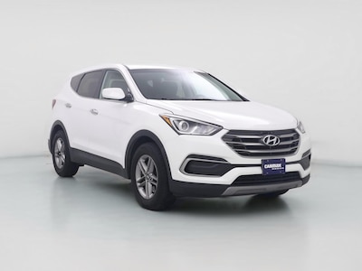 White 2018 Hyundai Santa Fe Sport