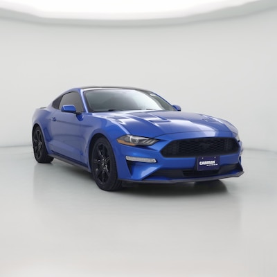 Blue 2019 Ford Mustang Ecoboost