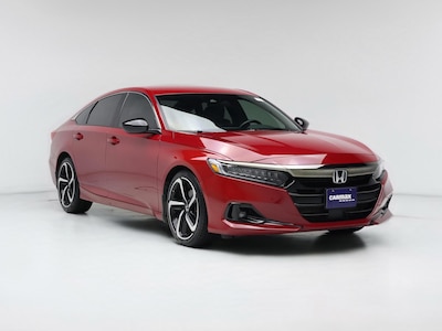 Red 2021 Honda Accord Sport