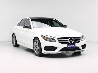 White 2017 Mercedes-Benz C300