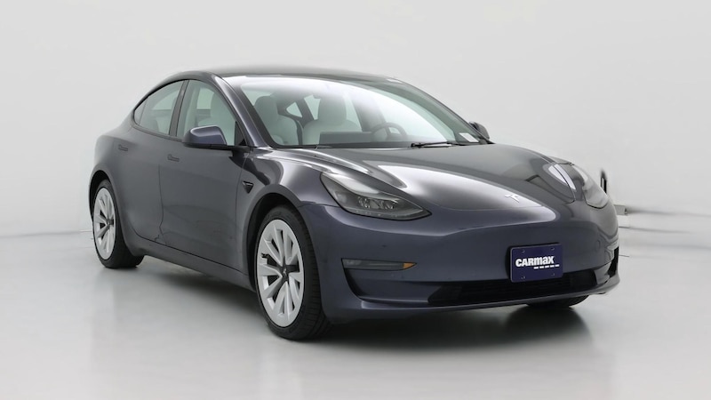 2022 Tesla Model 3 Long Range Hero Image