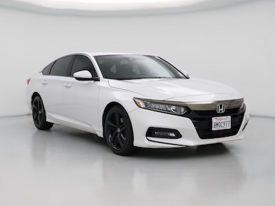 White 2019 Honda Accord Sport
