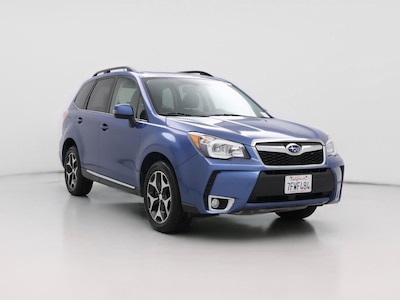 Blue 2015 Subaru Forester 2.0XT Touring