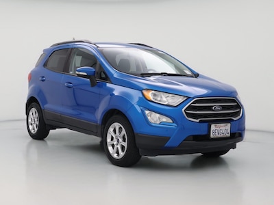 Blue 2018 Ford EcoSport SE