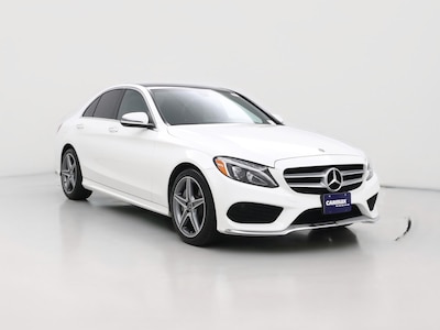 White 2018 Mercedes-Benz C300