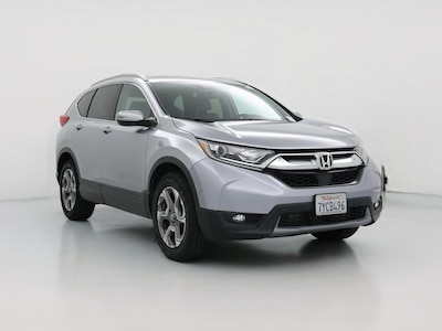 Silver 2017 Honda CR-V EX-L