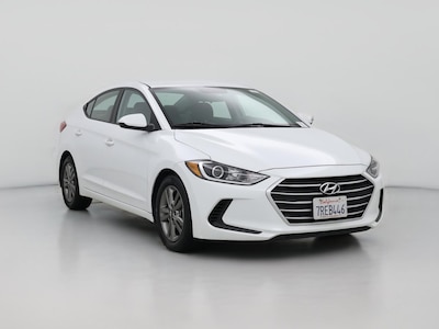 White 2017 Hyundai Elantra SE