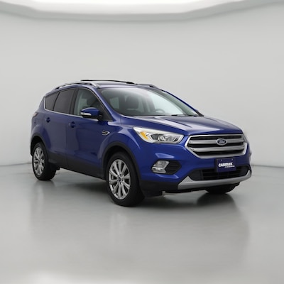Blue 2017 Ford Escape Titanium