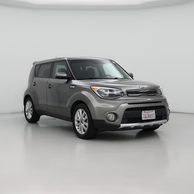 Gray 2017 Kia Soul +
