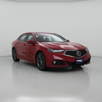 Red 2018 Acura TLX A-Spec