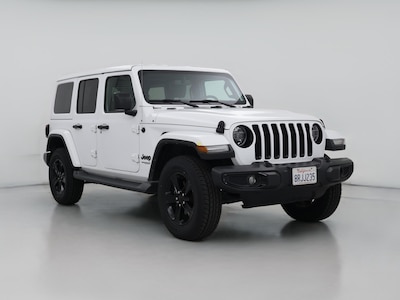 White 2020 Jeep Wrangler Unlimited Sahara Altitude