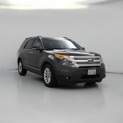 Gray 2015 Ford Explorer XLT