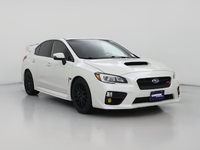 White 2015 Subaru WRX STI