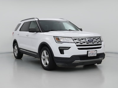 White 2019 Ford Explorer XLT
