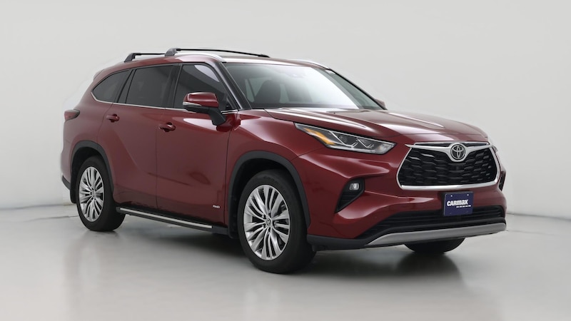 2025 Toyota Highlander Platinum Hero Image