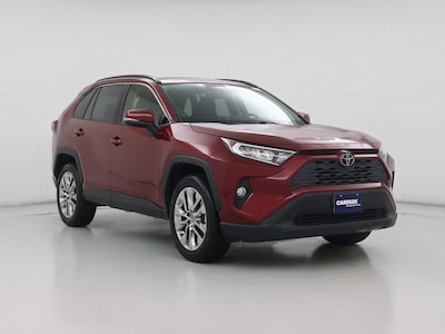 Red 2019 Toyota RAV4 XLE Premium