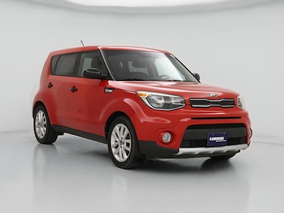 Red 2017 Kia Soul +