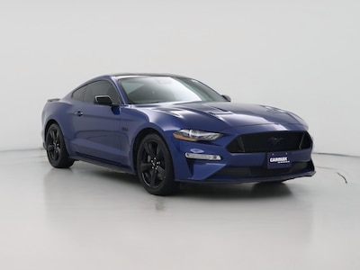 Blue 2023 Ford Mustang GT Premium