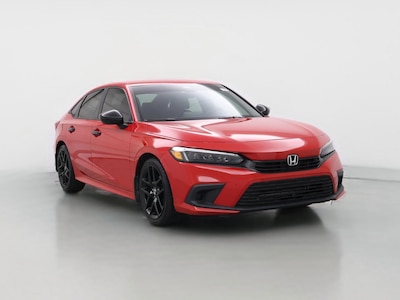 Red 2022 Honda Civic Sport