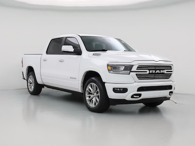 White 2022 Ram 1500 Laramie