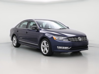 Blue 2015 Volkswagen Passat SEL Premium