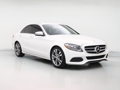White 2016 Mercedes-Benz C300