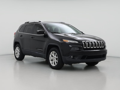 Black 2014 Jeep Cherokee Latitude