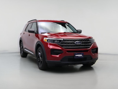 Red 2021 Ford Explorer XLT