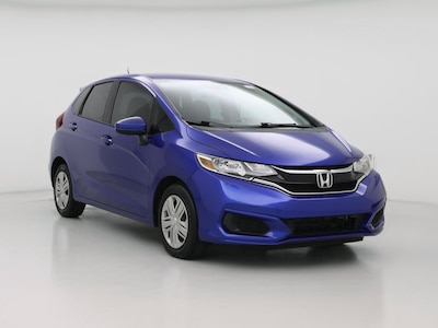 Blue 2019 Honda Fit LX