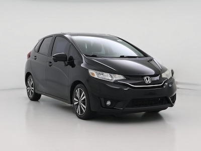 Black 2017 Honda Fit EX-L