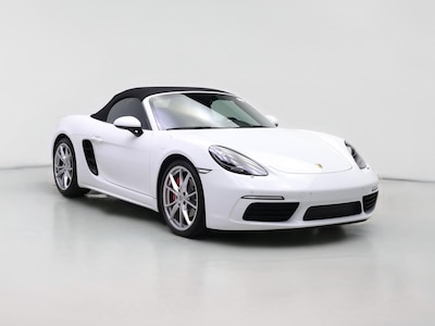 White 2019 Porsche 718 Boxster S