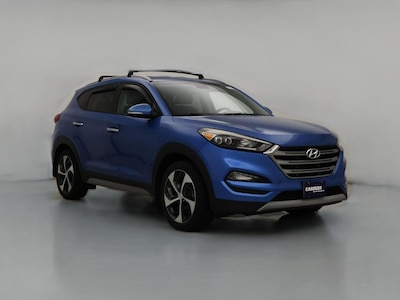 Blue 2017 Hyundai Tucson Limited