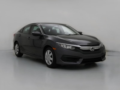 Gray 2016 Honda Civic LX