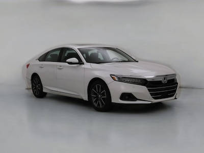 White 2021 Honda Accord EX-L