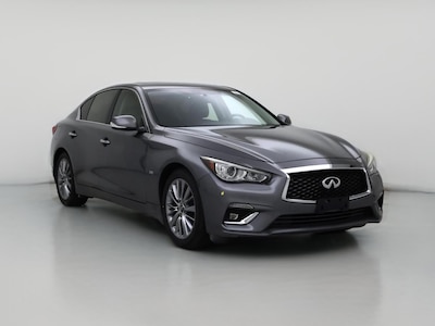 Silver 2018 Infiniti Q50 Luxe