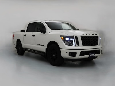 White 2019 Nissan Titan SV